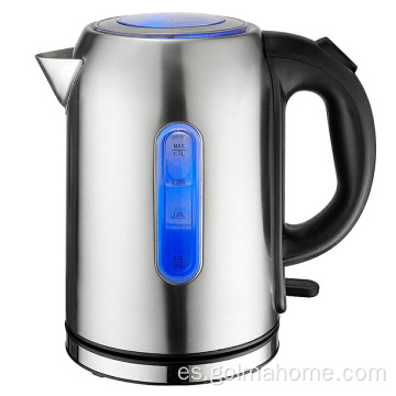 Hervidor de plástico Golmahom 1.0L 1.7L 1.8L Aprobación CE ROHS Restaurante / hotel / casa más barato con hervidor de té eléctrico de plástico